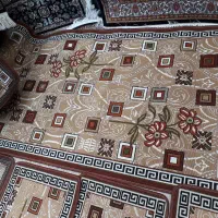 فرش گلیم گلدار مینا آشپزخانه۶متر سایز
