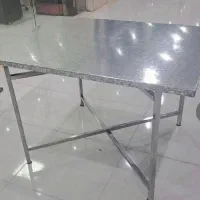 میز کار گالوانیزه تاشو جهت پذیرایی