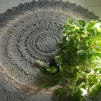 فرشینه و دیوارکوب و رومیزی قلاب بافی|فرش|مشهد, حجاب (شهرک غرب)|دیوار