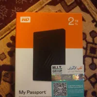 هارد اکسترنال wd- my paassport-2TB|قطعات و لوازم جانبی رایانه|تبریز, |دیوار
