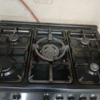 گاز فر۵شعله آلتون چدن بسیار تمیز|اجاق گاز و لوازم برقی پختوپز|تهران, جوادیه|دیوار