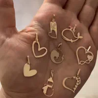 گردنبند جذاب قلبی از نیم گرم|جواهرات|کرمانشاه, |دیوار