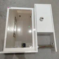 روشویی بهمراه شیرآب و کنسول آیینه|لوازم سرویس بهداشتی|قروه, |دیوار