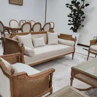 کلاف خام کاناپه پشت صاف مدل کاجی لونا دیبا|مبلمان خانگی و میز عسلی|تهران, یافت آباد شمالی|دیوار