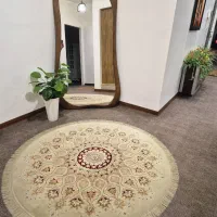 فرش گرد نو و شیک