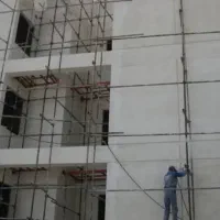 سیمان کاری تیغه چینی و جوشکاری