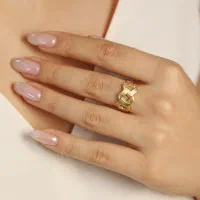 انگشتر فیوژن و گوشواره صلیب بدون اجرت|جواهرات|گرگان, |دیوار