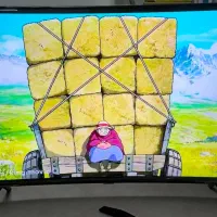 ال ای دی منحنی 55اینچ درحد نو