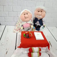 عروسک سنتی مادر بزرگ و پدر بزرگ