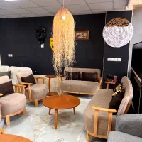 مبل راحتی اقتصادی مدل دست‌چوبی  جمع‌وجور و شیک