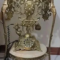 میز تلفن برنزی اصل