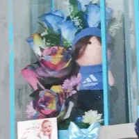 گل نوزادی پسرانه