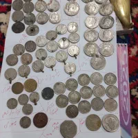 سکه قاجاری و شاهی و جمهوری|کلکسیون اشیاء عتیقه|ورزقان, |دیوار