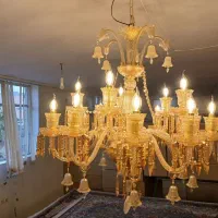 لوستر باکارا|لوستر و چراغ آویز|یزد, |دیوار