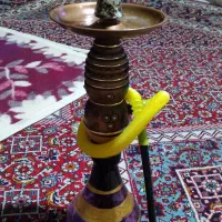 یک عدد قلیون چوب گردو سالم و تمیز|صنایع دستی و سایر لوازم تزئینی|اصفهان, مولوی|دیوار