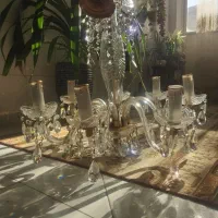 لوستر 8شاخه زیبا|لوستر و چراغ آویز|مشهد, یوسفیه (شهرک غرب)|دیوار