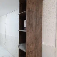 قفسه چوبی|کتابخانه، شلف، قفسه‌های دیواری|ماهدشت, |دیوار