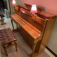 پیانو آکوستیک شیمل آباژور دار|پیانو، کیبورد، آکاردئون|تهران, ونک|دیوار