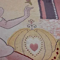 گلیم فرش کودکانه|گلیم، جاجیم، گبه|لنجان, |دیوار