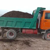 پخش کود گاوی و گوسفندی سوخته نیسان خاور