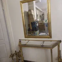 آینه کنسول برنج