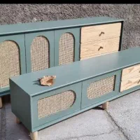 ساخت آینه کنسول و میز tv|بوفه، ویترین، کنسول|فردوسیه, |دیوار