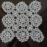 قلاب بافی با نخ ابریشم