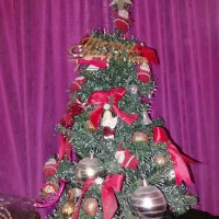 درخت دستمال سفره جوراب عروسک کارت پستال کریسمس