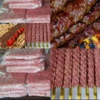 خمیر کوبیده گوشت و مرغ