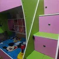 تخت خواب دو طبقه|تخت و سرویس خواب|فریدونشهر, |دیوار