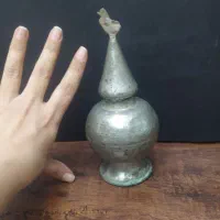 ظرف مسی قاجاری قدیمی|کلکسیون اشیاء عتیقه|تهران, فردوس|دیوار