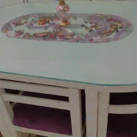 میز و صندلی شش نفره کمجا