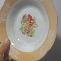 بشقاب چینی قدیمی عتیقه