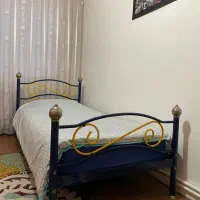 تخت خواب تک نفره به همراه تشک طبی