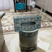 سطل وجای دستمال