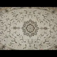 قالیچه کرم بیضی شکل|فرش|اهواز, بهارستان|دیوار