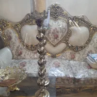 دو عدد جا شمعی کنار سالنی نو و بسیار زیبا|صنایع دستی و سایر لوازم تزئینی|ری, ظهیرآباد|دیوار