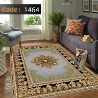 فرشینه روفرشی کشدار مخمل شانل طرح ورساچه