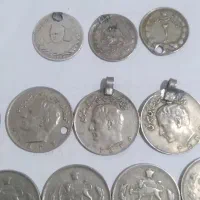 سکه شاهی معاوضه با پرنده|کلکسیون سکه، تمبر، اسکناس|بافت, |دیوار