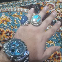 انگشتر فیروزه اصل..|جواهرات|کرمانشاه, |دیوار