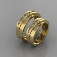 حلقه ست طلا روس نگین دار|بدلیجات|شیراز, شاهچراغ|دیوار