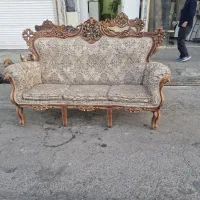 مبل استیل نه نفر چوب