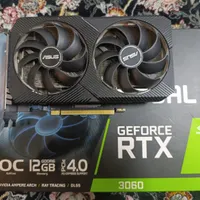 کارت گرافیک ASUS Dual RTX 3060 OC 12GB در حد نو|قطعات و لوازم جانبی رایانه|تهران, حافظیه|دیوار