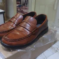 کفش چرمی سایز ۴۲ درحد آکبند یکبار پوشیده شده