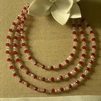 فروش عمده گردنبند دلربا جگری ویژه یلدا