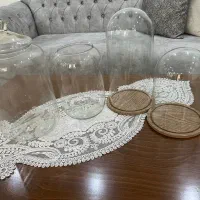 بانکه های شیشه ای خارجی کاملا سالم و نو|ظروف سرو و پذیرایی|تهران, قیام|دیوار