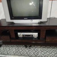 میز تلویزیون سالم کشو لمسی سه تیکه