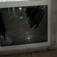 دوعدد تلوزیون رنگی ۲۱ اینچ ال جی سالم