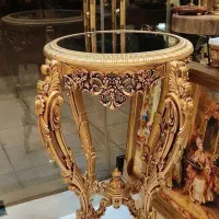 میز تلفن و آباژور