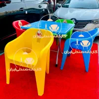 صندلی پلاستیکی  باغی کافه طرح لگنی پنج